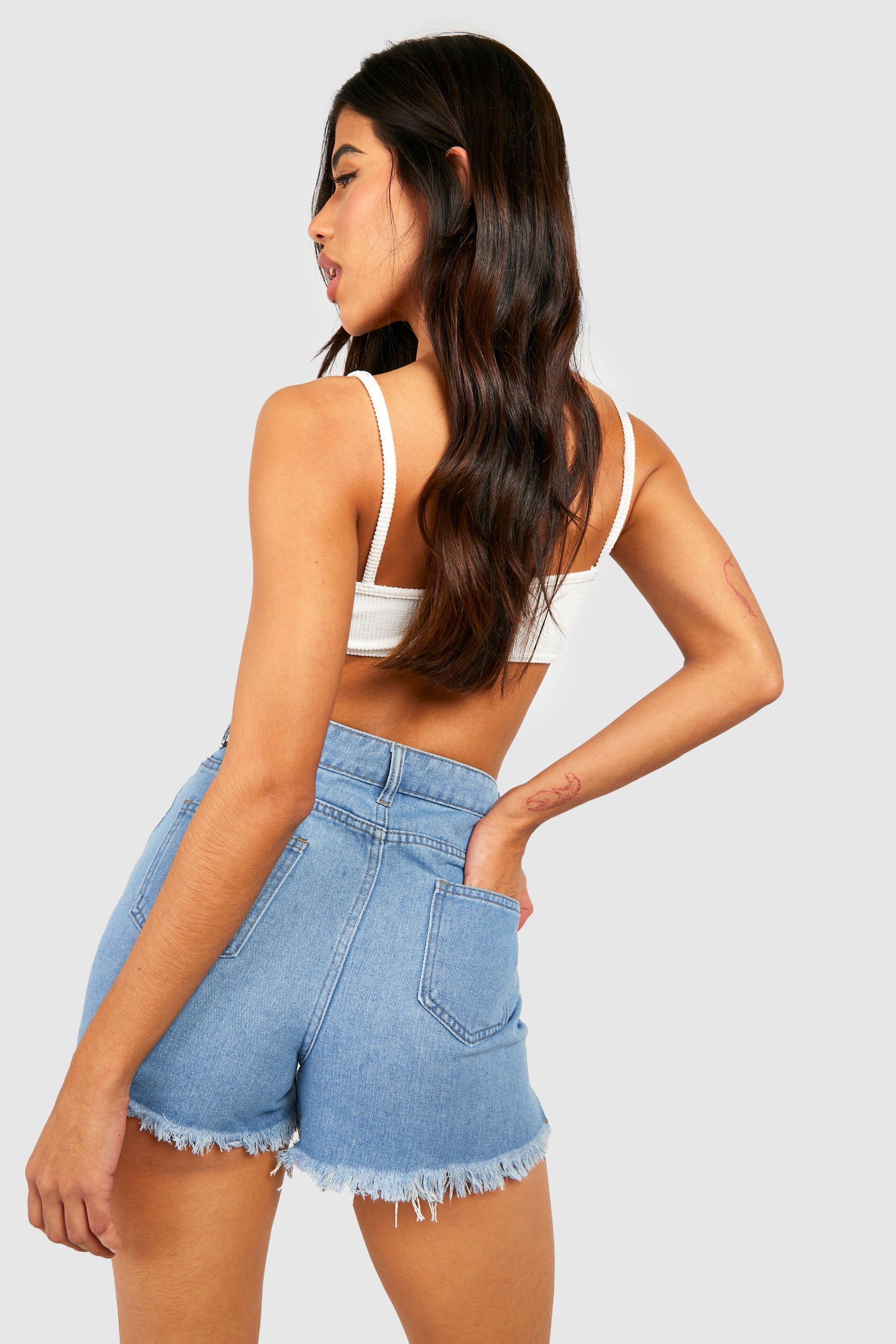 Mini short best sale jean femme